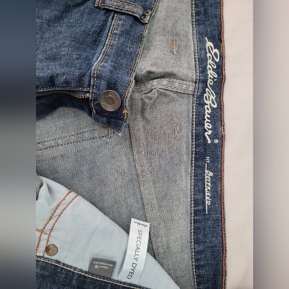 Eddie Bauer women's Boyfriend Jean shorts size 16 - Picture 2 of 3